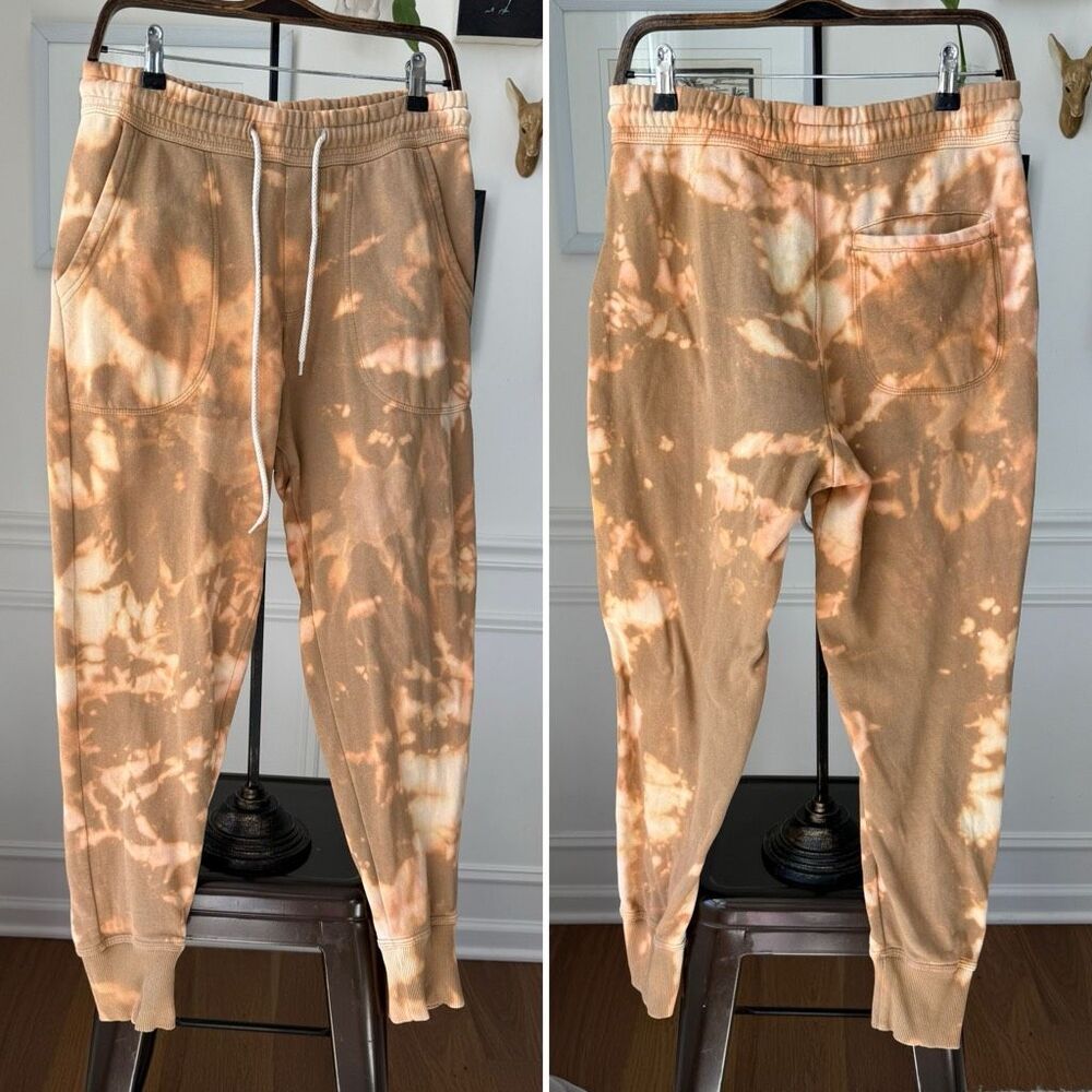 Urban Outfitters OU Bleach Tie Dye Jogger Sweatpants S